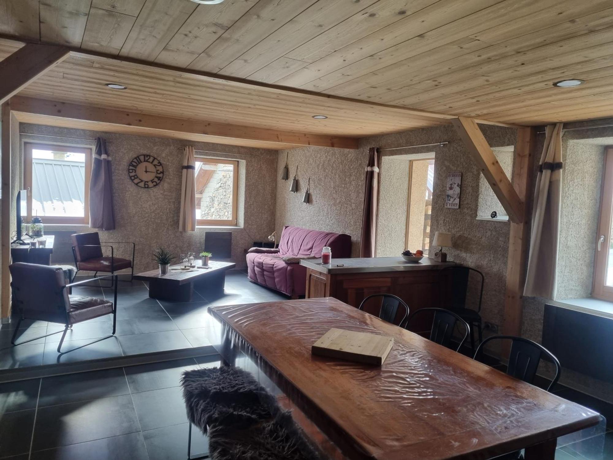 Chez Papy - Grand Appart Entirely Renovated Ventelon La Grave La Meije Exteriör bild