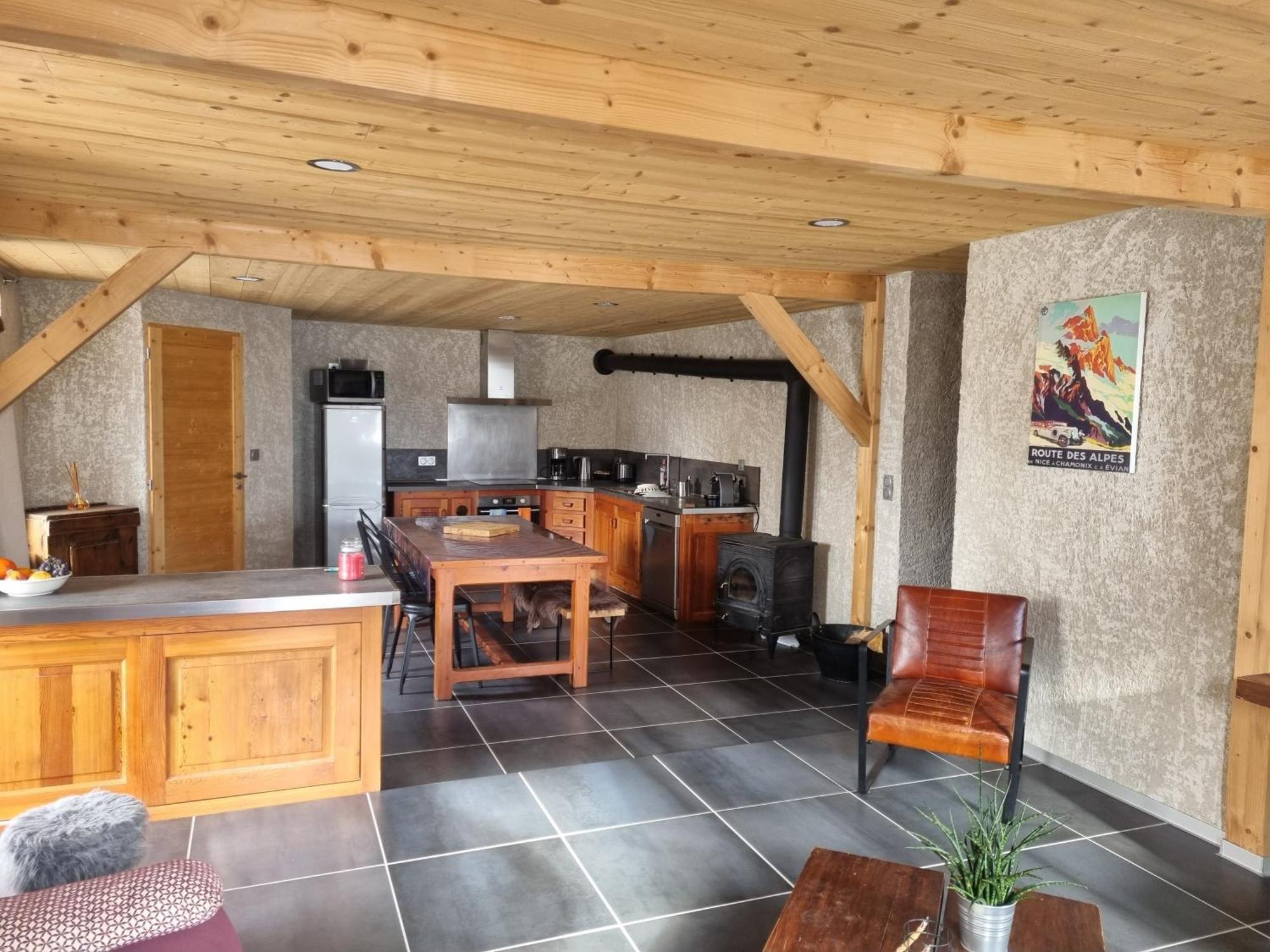 Chez Papy - Grand Appart Entirely Renovated Ventelon La Grave La Meije Exteriör bild